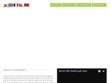 Tablet Screenshot of microfin360.com